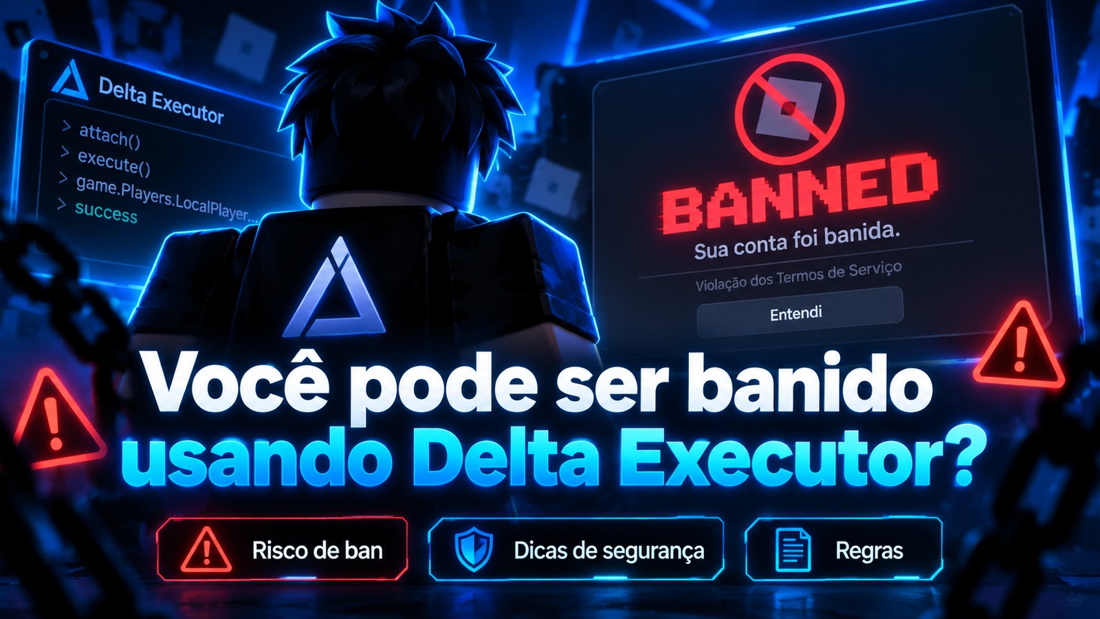 Risco de banimento ao usar Delta Executor